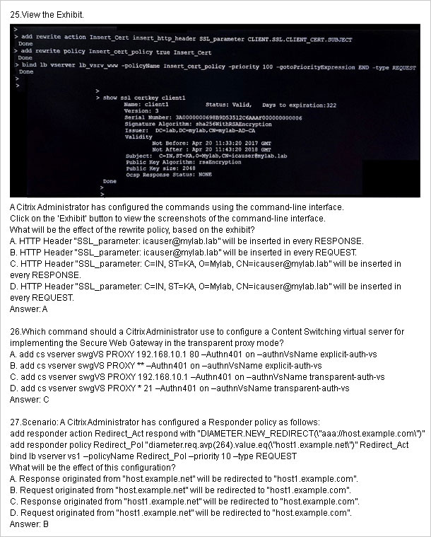 1Y0-240 問題