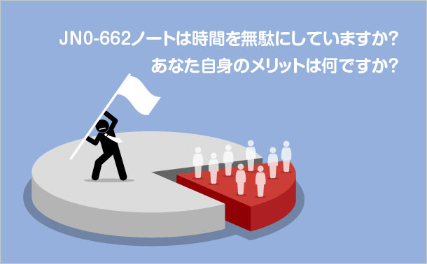 JN0-662ノートを書くことについての疑念 JN0-662ノートを書くことについての疑念