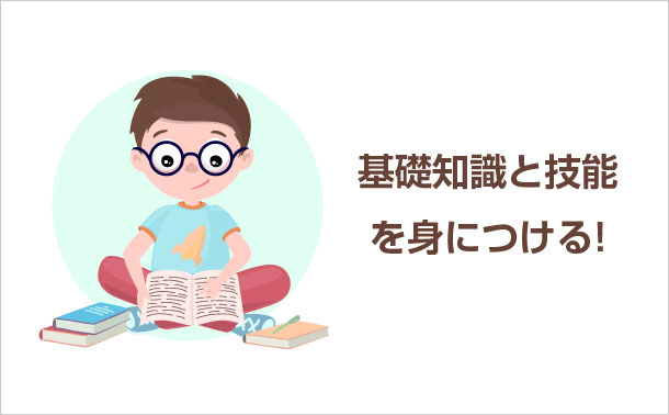 基礎知識と技能を身につける