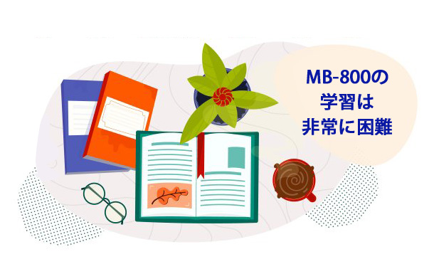 MB-800の学習は非常に困難