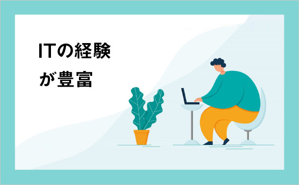 ITの経験が豊富