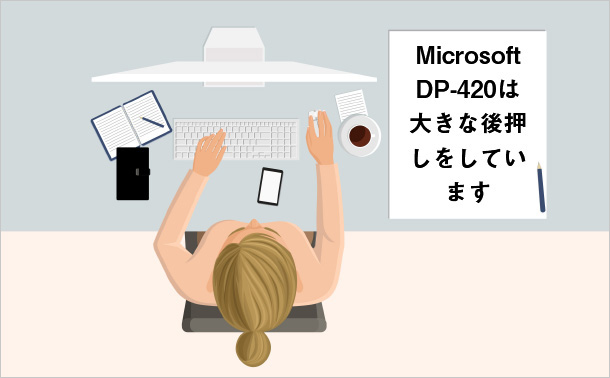 Microsoft DP-420は大きな後押しをしています
